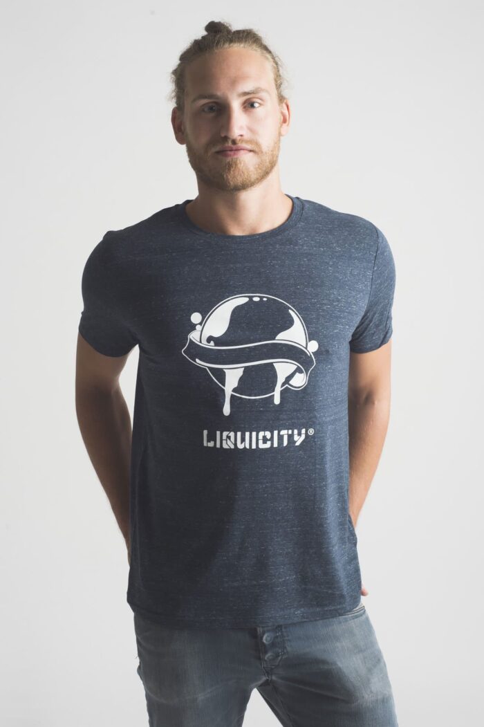 T-Shirt Speckled Blue