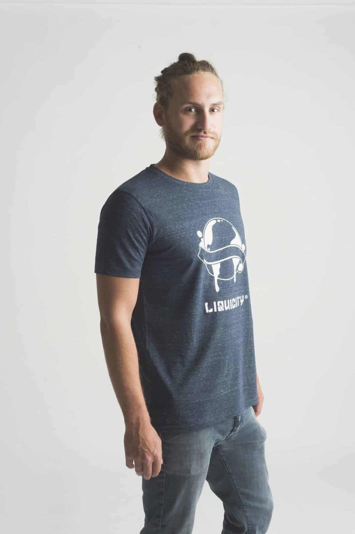 T-Shirt Speckled Blue