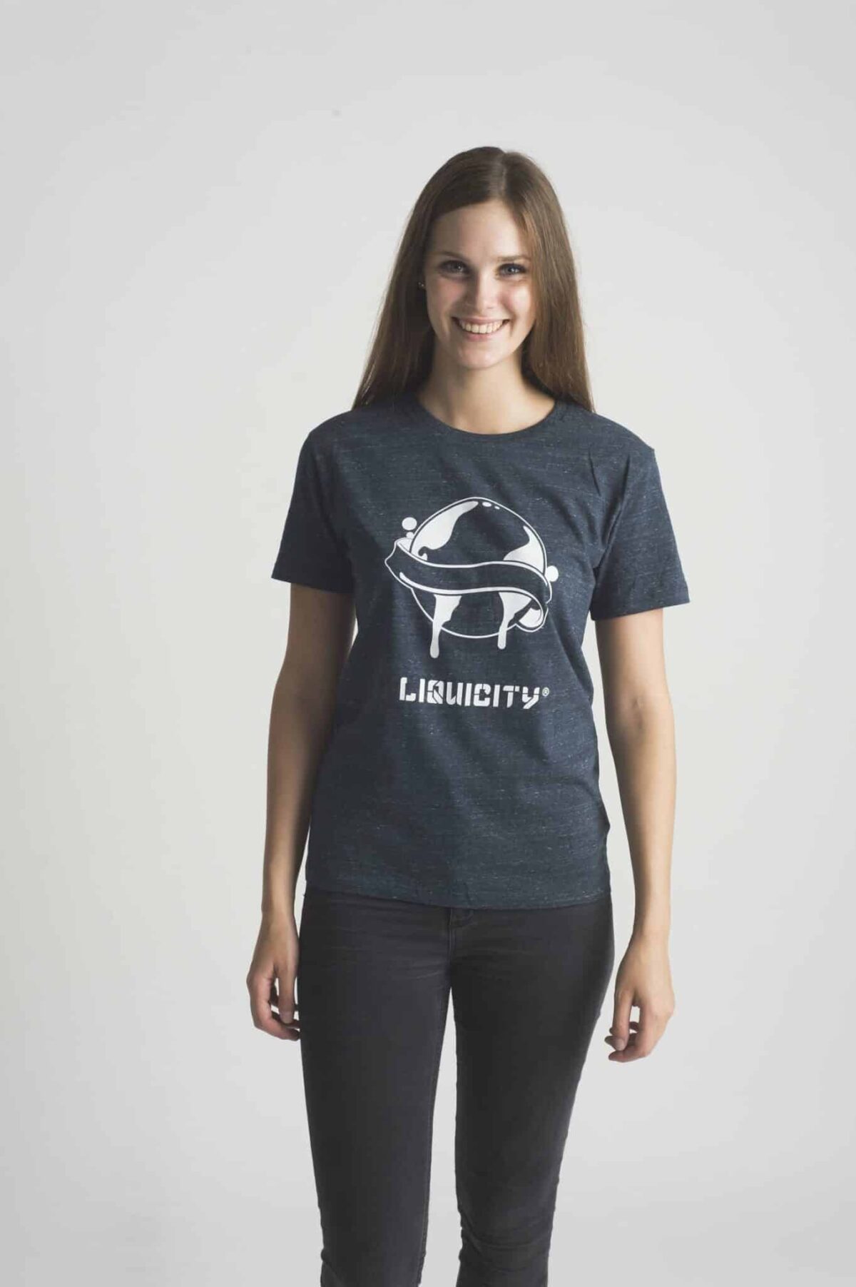 T-Shirt Speckled Blue