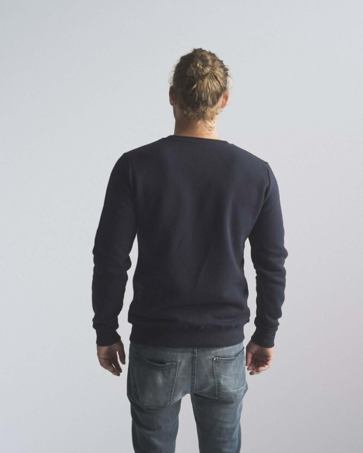 sweater_galaxy_navy_model_man_back_2_4x5 Sweater Full Colour