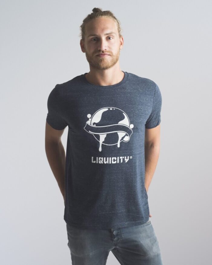 T-Shirt Speckled Blue