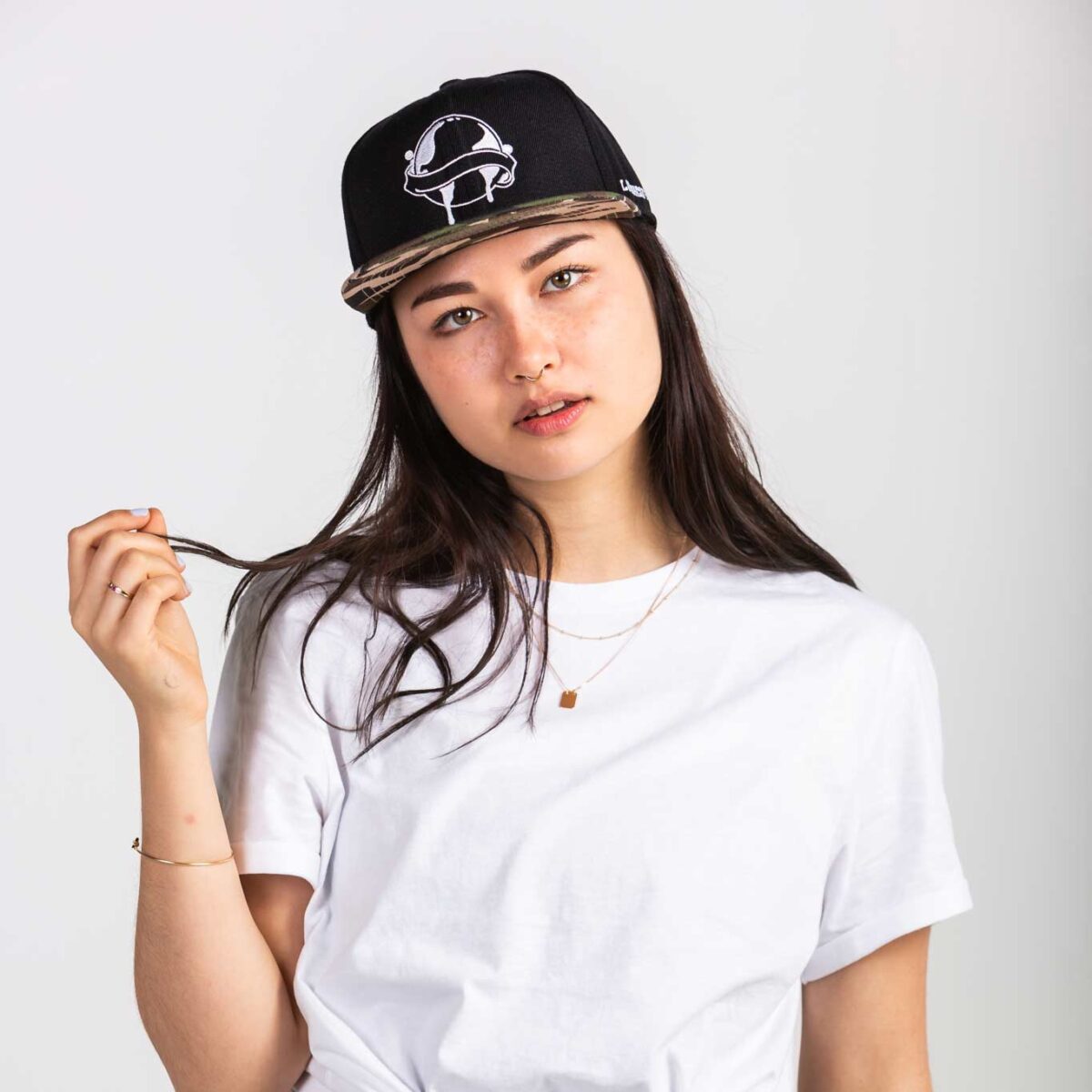 Vierkant4 Snapback Camo