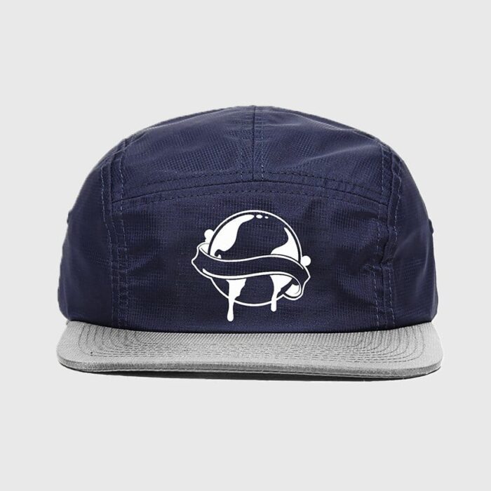5-Panel Cap Blue/Grey