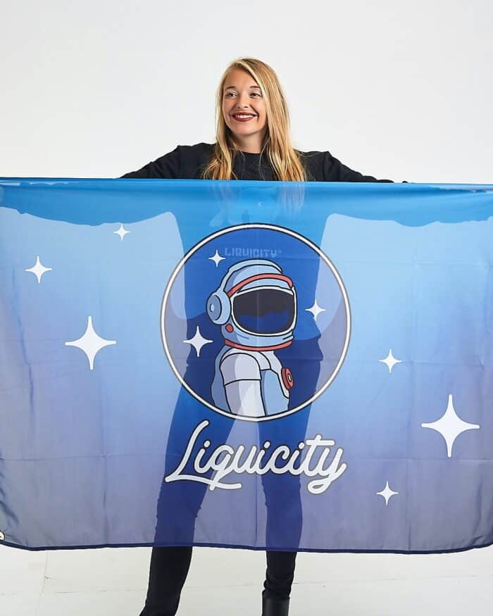 Merchandise-Full 164 Flag Astronaut