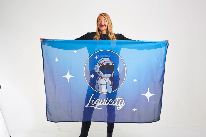 Merchandise-Full 164 Flag Astronaut
