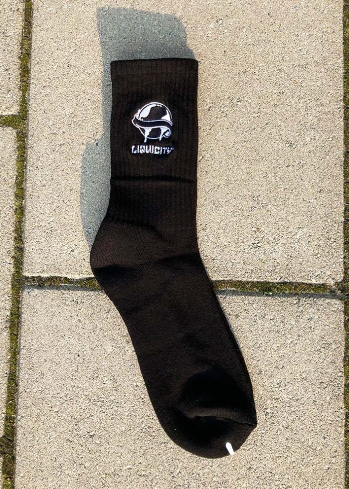 Socks Logo Black