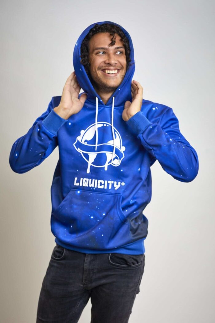 Hoodie Galaxy Blue