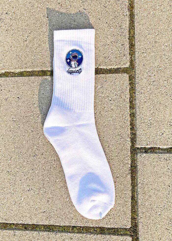 Socks Astronaut White