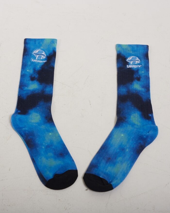 Merchandise-Full 148 (1) Socks Galaxy Blue