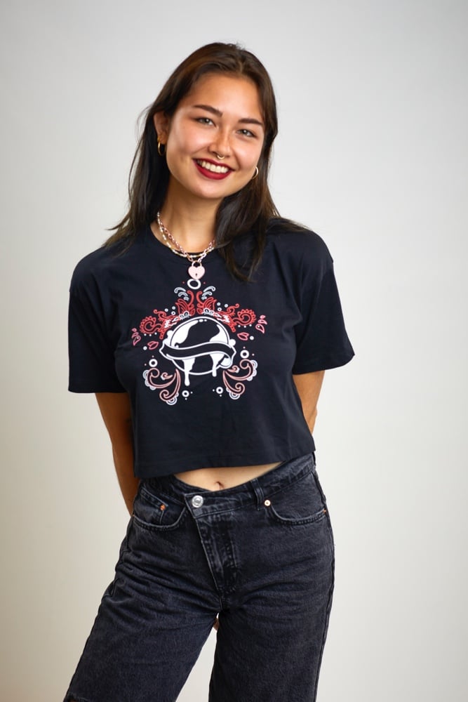 Liquicity_Merchandise_September21_1524_r T-Shirt Flower Red