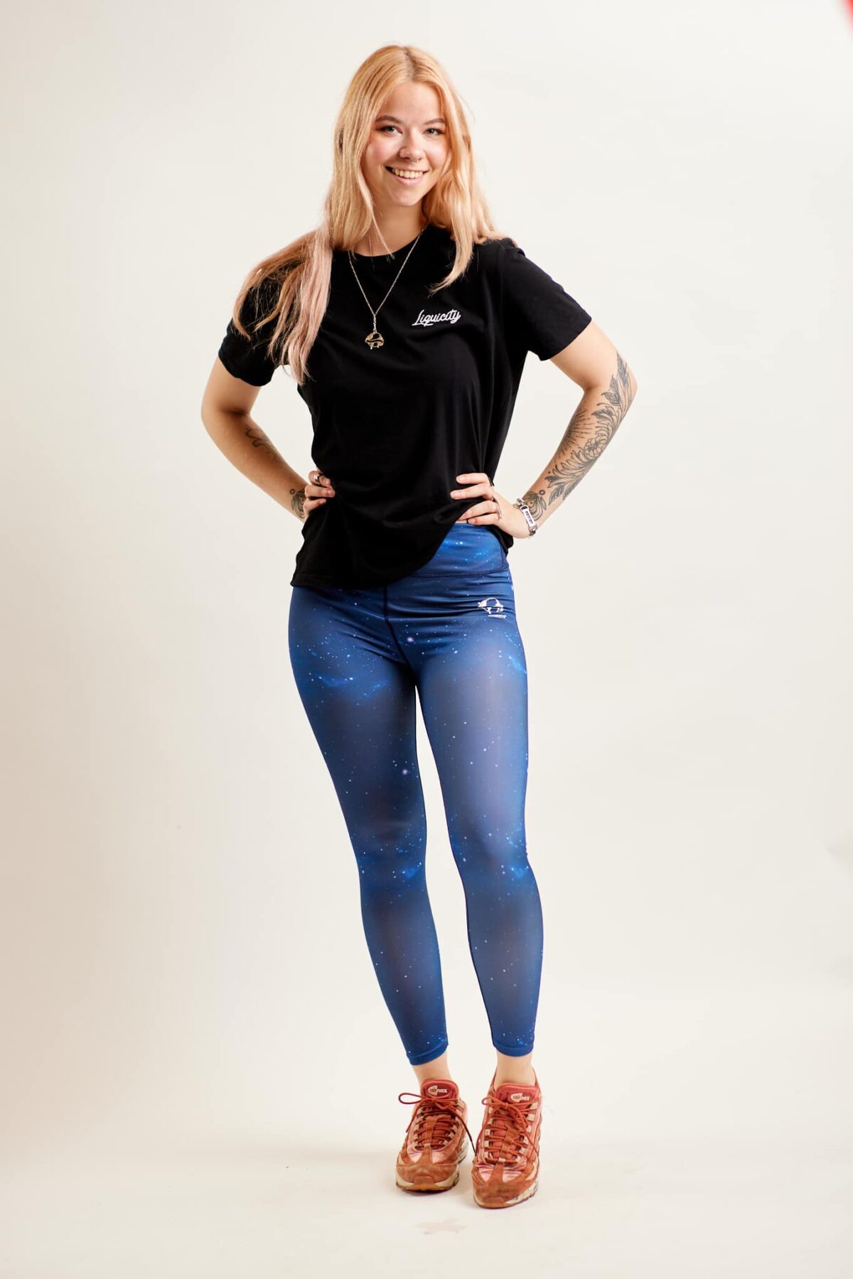 Liquicity-Merchandise8424 Leggings Galaxy Blue