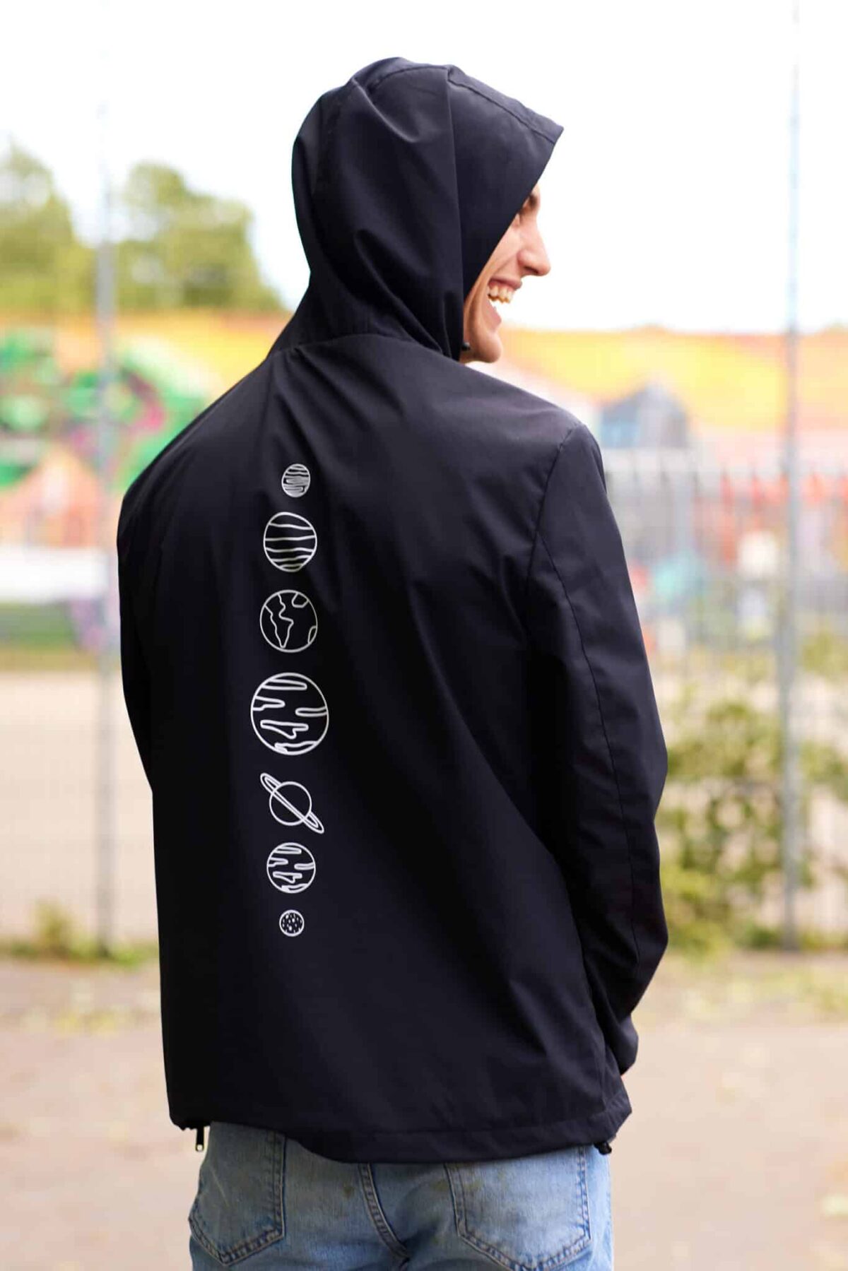 MHR51910 Wind/Rain Jacket Black