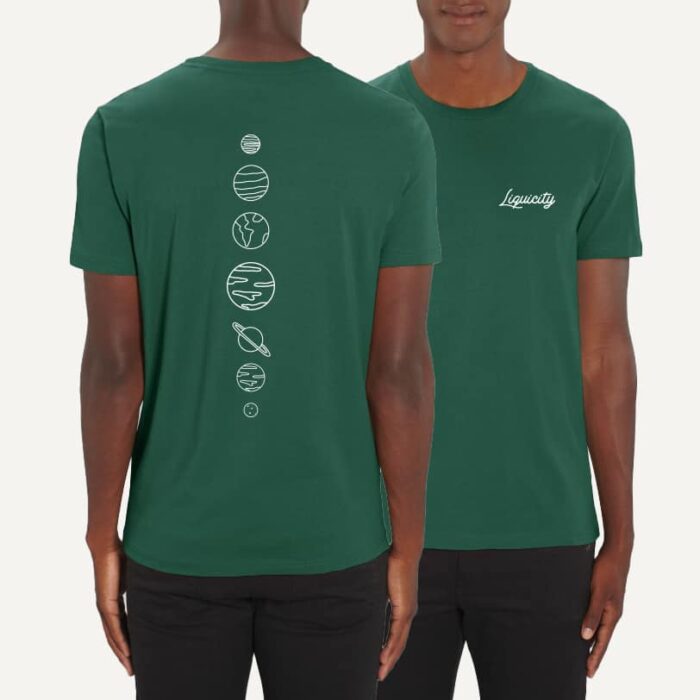 greenshirt T-Shirt Planets Green
