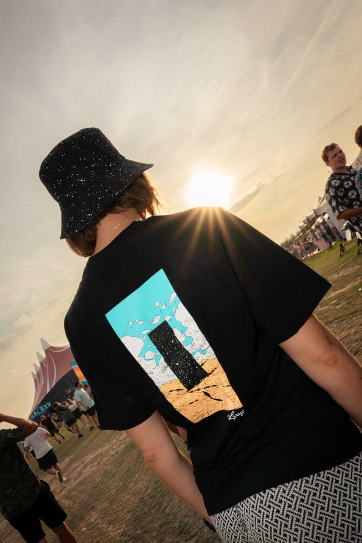 T-Shirt Desert Black