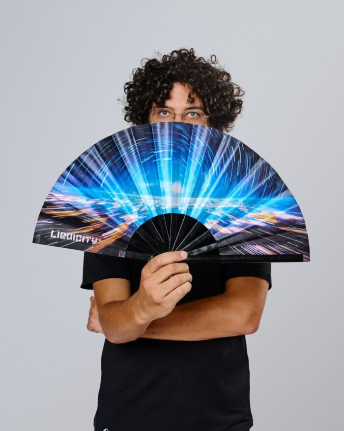 Hand Fan Nightsky