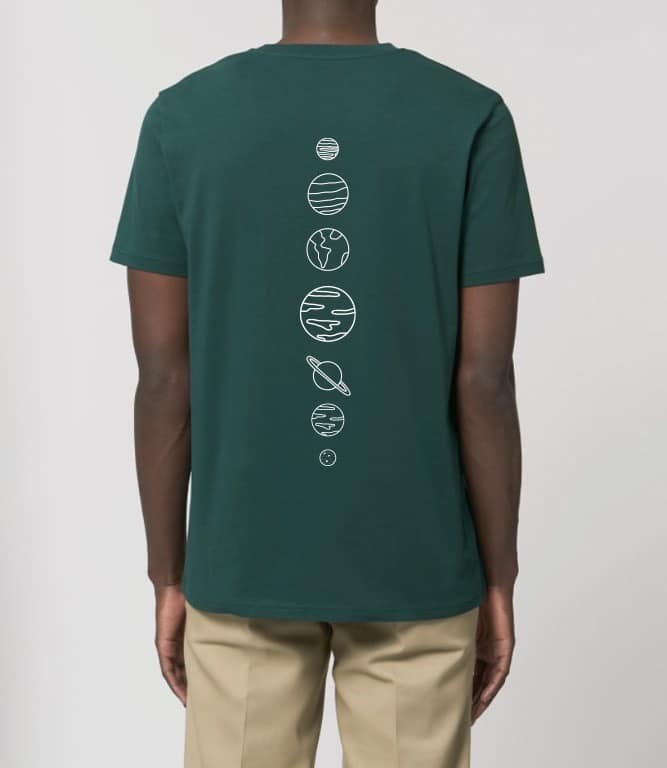 Green_Planets 2 T-Shirt Planets