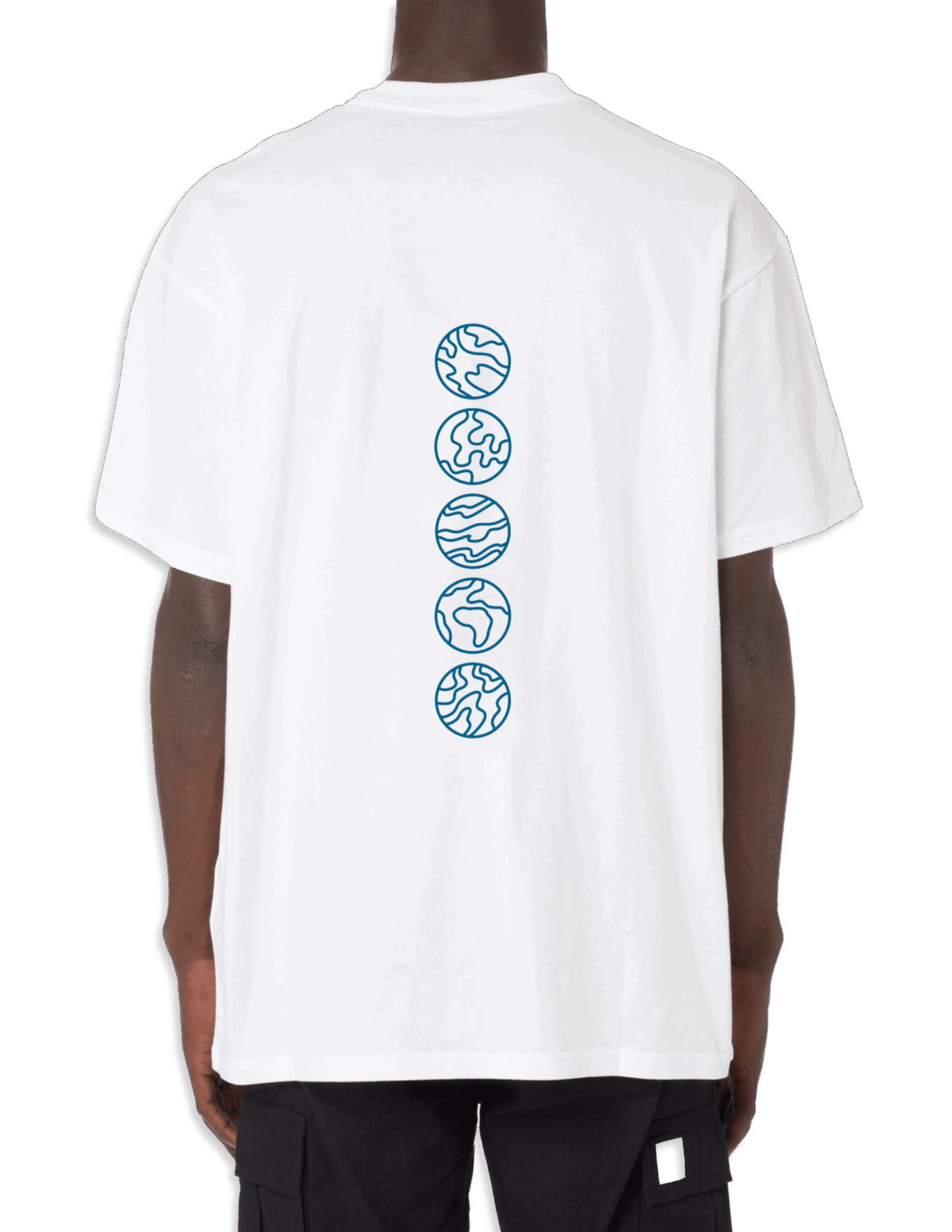 T-Shirt Planets White