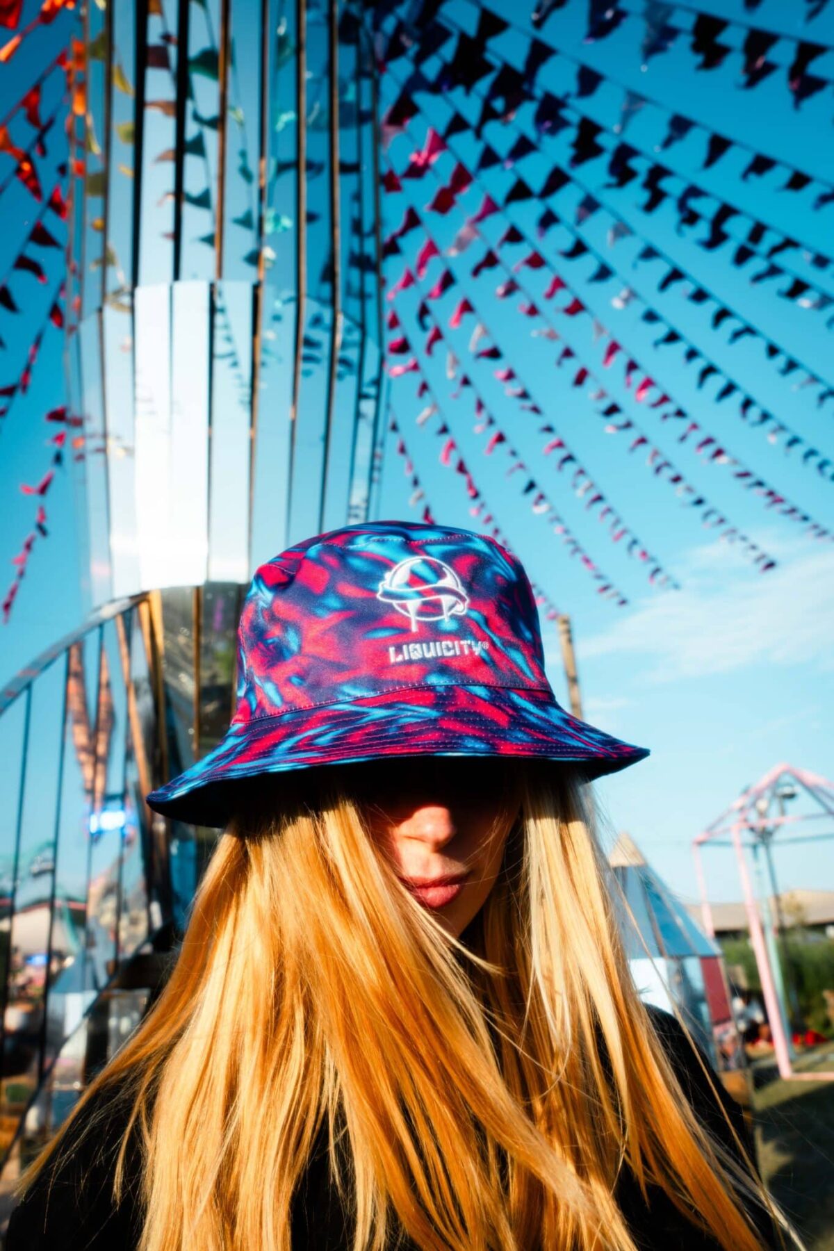 Bucket Hat Liquid Blue