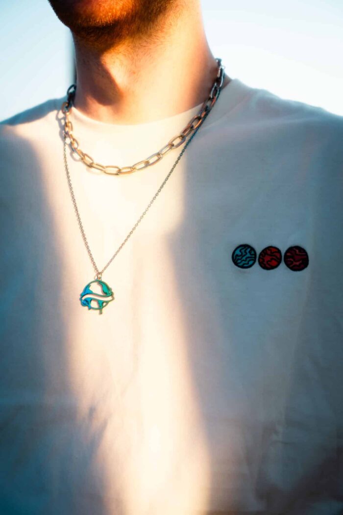 Necklace Pearl/Black